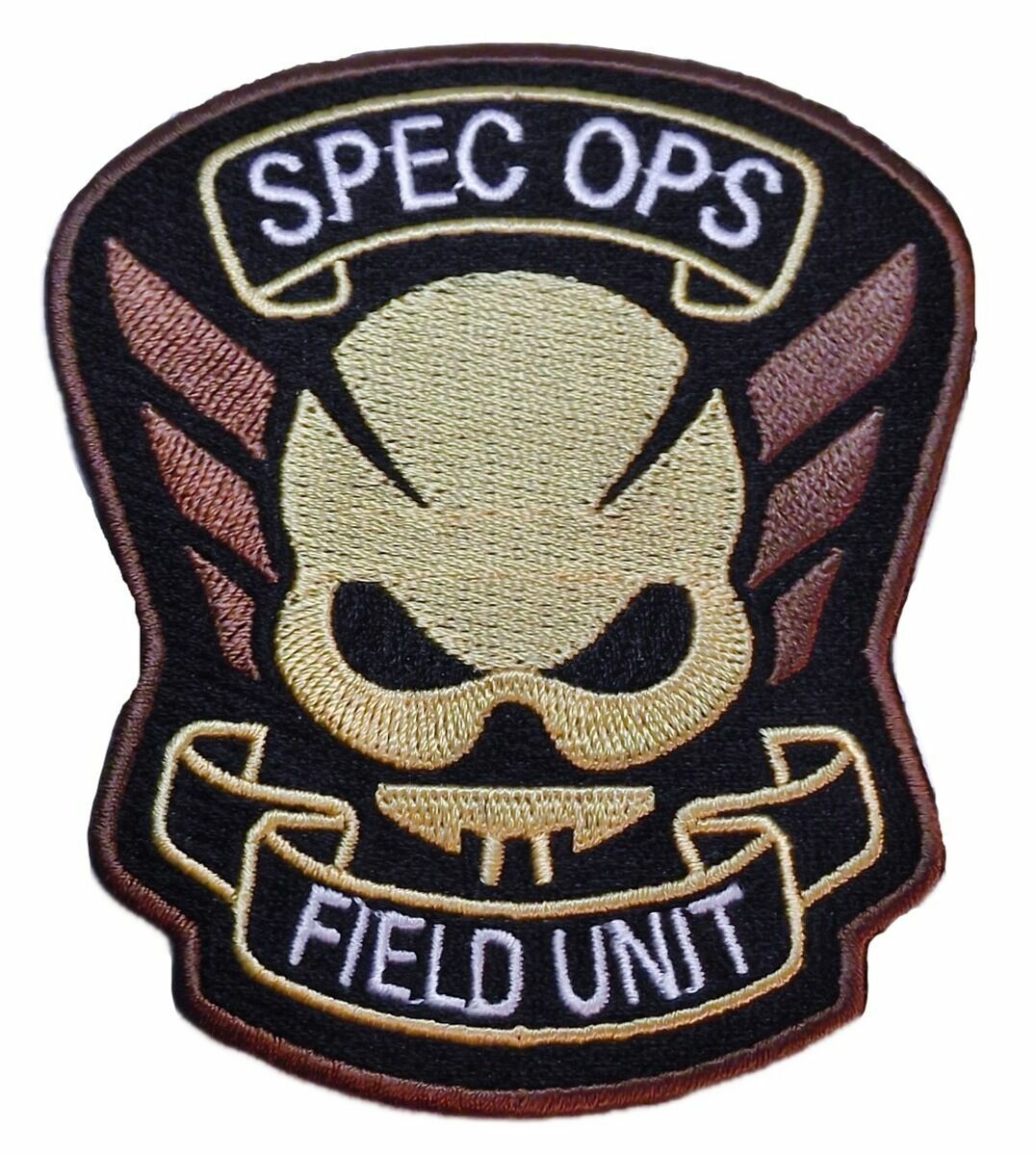 Resident Evil Spec Ops Field Unit Logo 3 1/2″ Tall Embroidered Iron on Patch