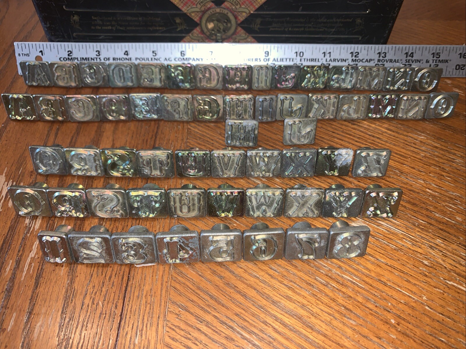 Leather Stamp 3/4″ TANDY Craftool ALPHABET SET Single Replacement LETTER