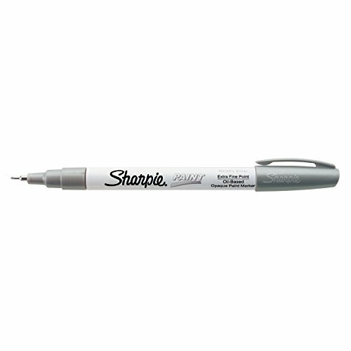 Sharpie Oil-Based Paint Marker, XF Point, Metallic Silver, 1 Count – 35533