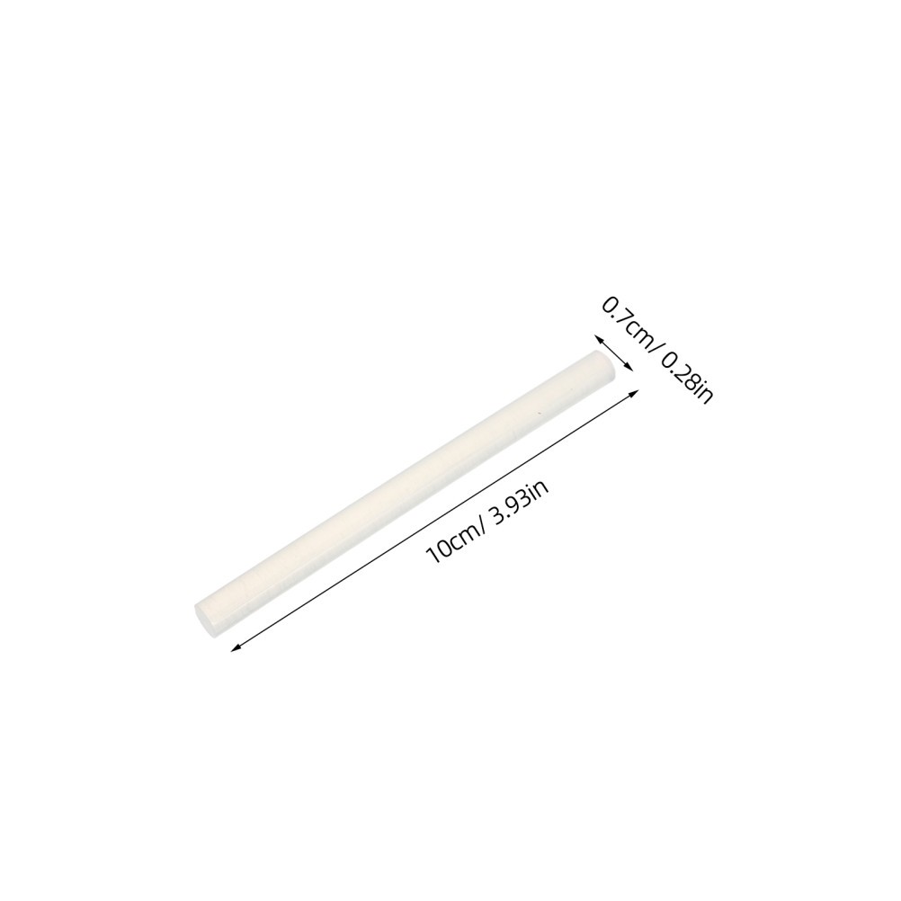 50Pcs High Strength Transparent Hot Glue Sticks Durable Resin for Multi Use