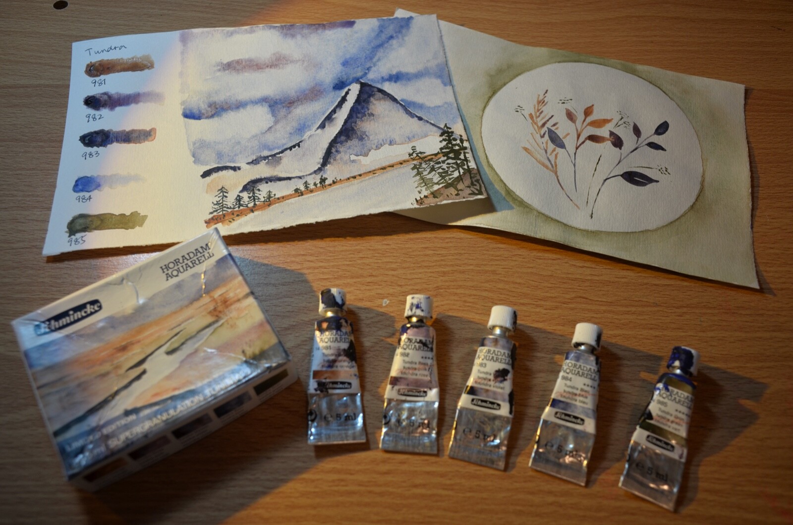 Schmincke Horadam Watercolor Super Granulating Sample Set | Assorted Colors