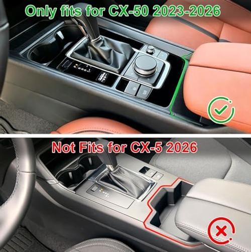 Center Console Organizer Tray Compatible with 2026 2025 2024 2023 Mazda CX-50