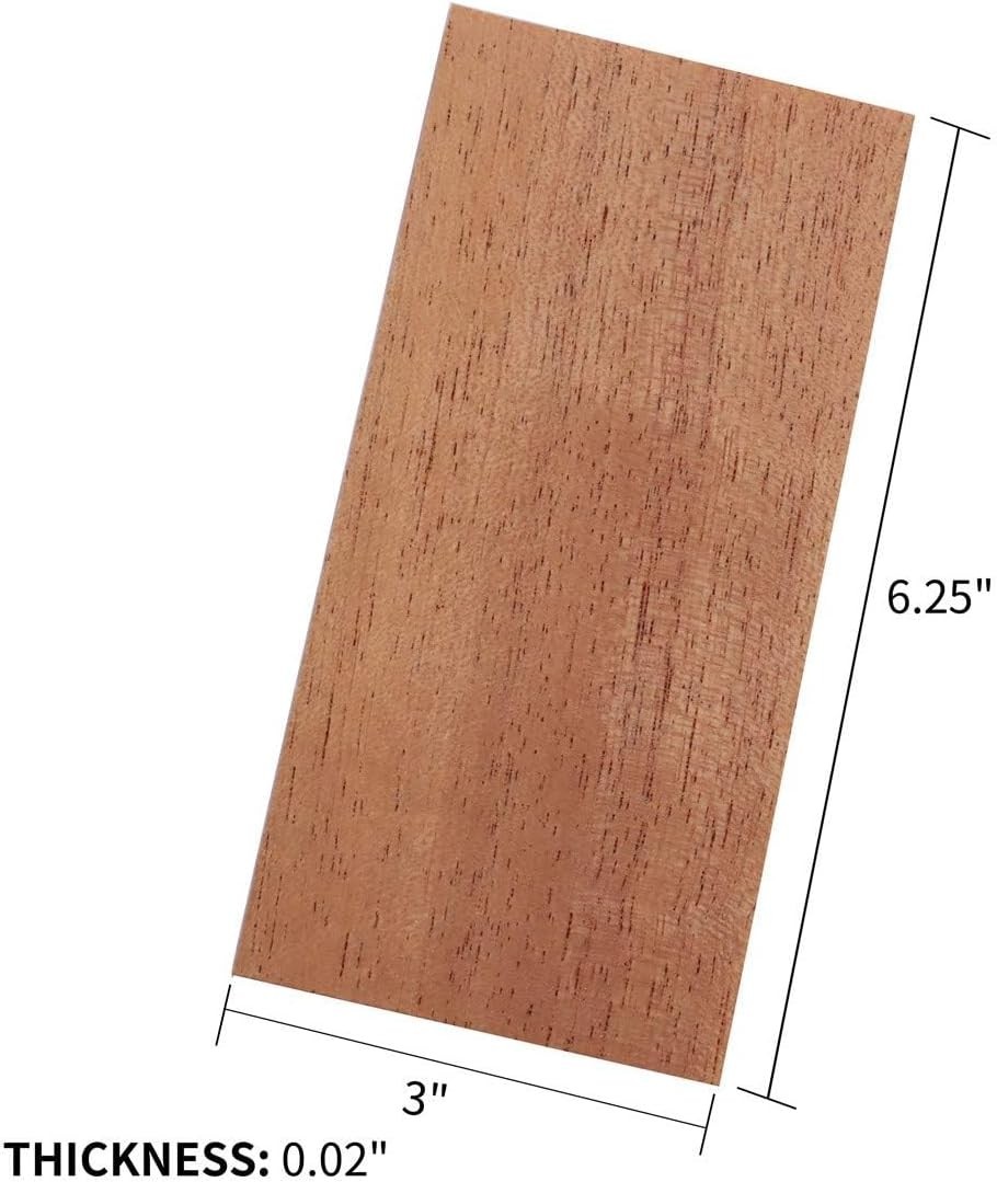 Spanish Cedar Sheets for Humidor, Spanish Cedar Wood Veneer Lumber Strip…
