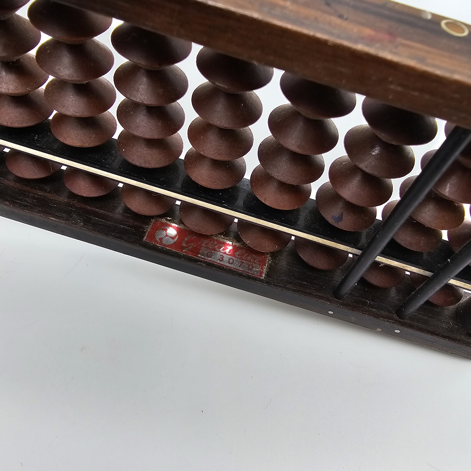 Vintage Wood & Brass Abacus Lot Of 2