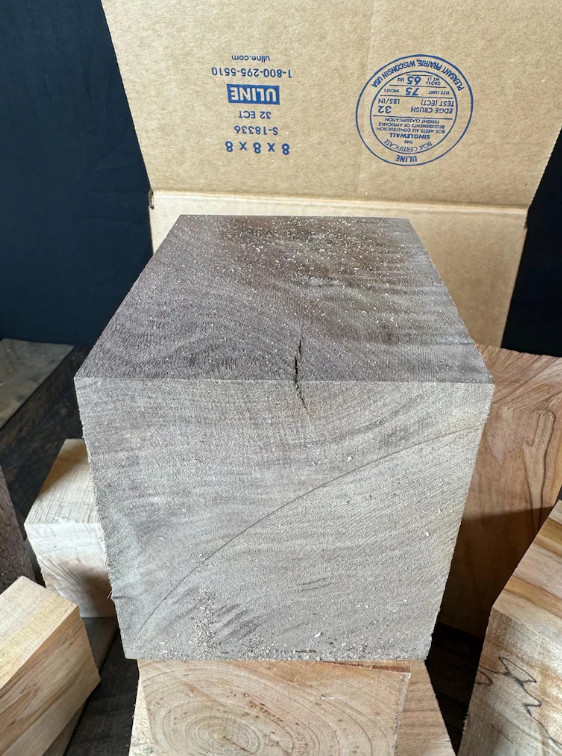 Hardwood Cutoffs Box Wood Scraps for Turning Knife Handles Pen Blanks DIY