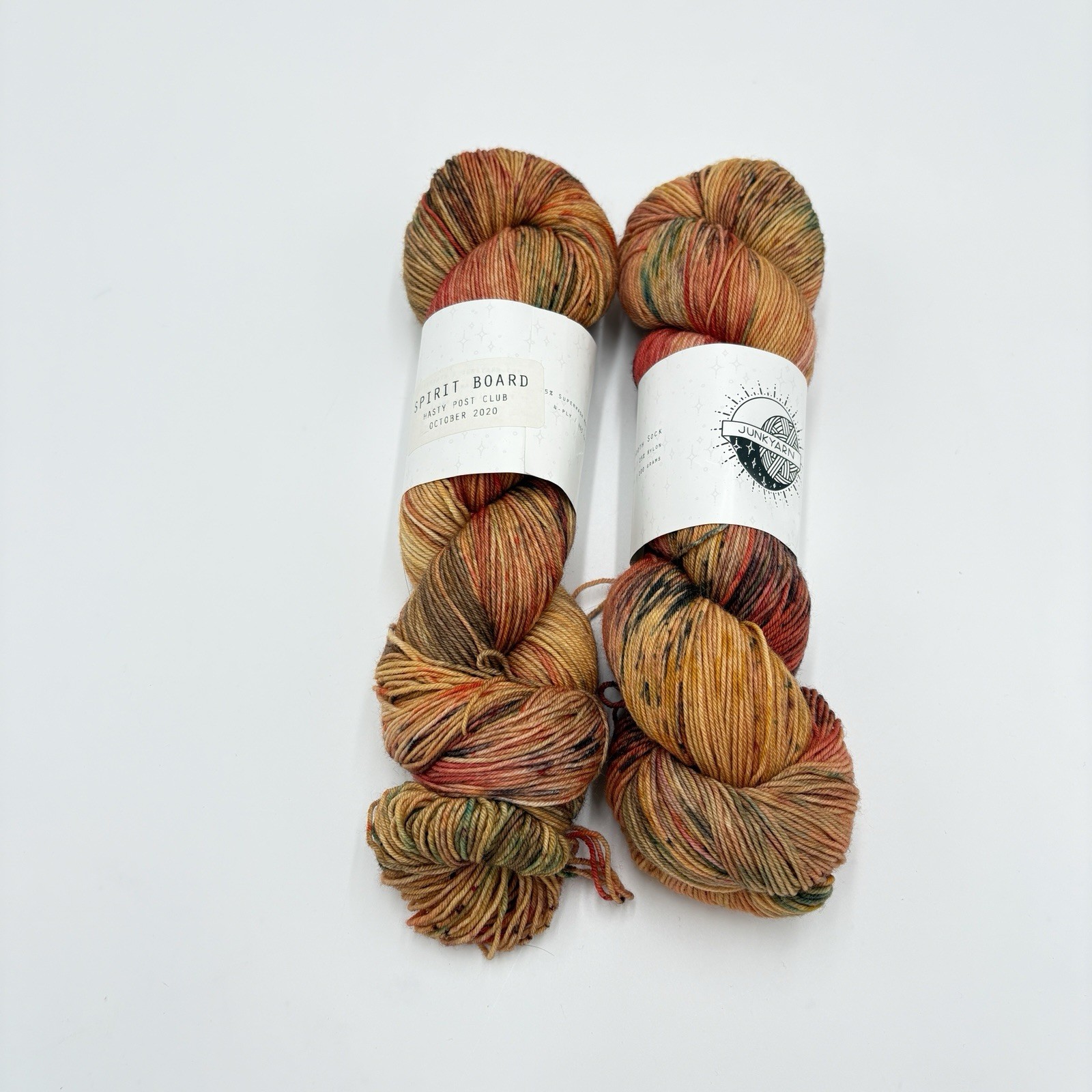 Junk Yarn Spirit Board Halloween Smooth Sock Fine Superwash Merino Wool Nylon 2