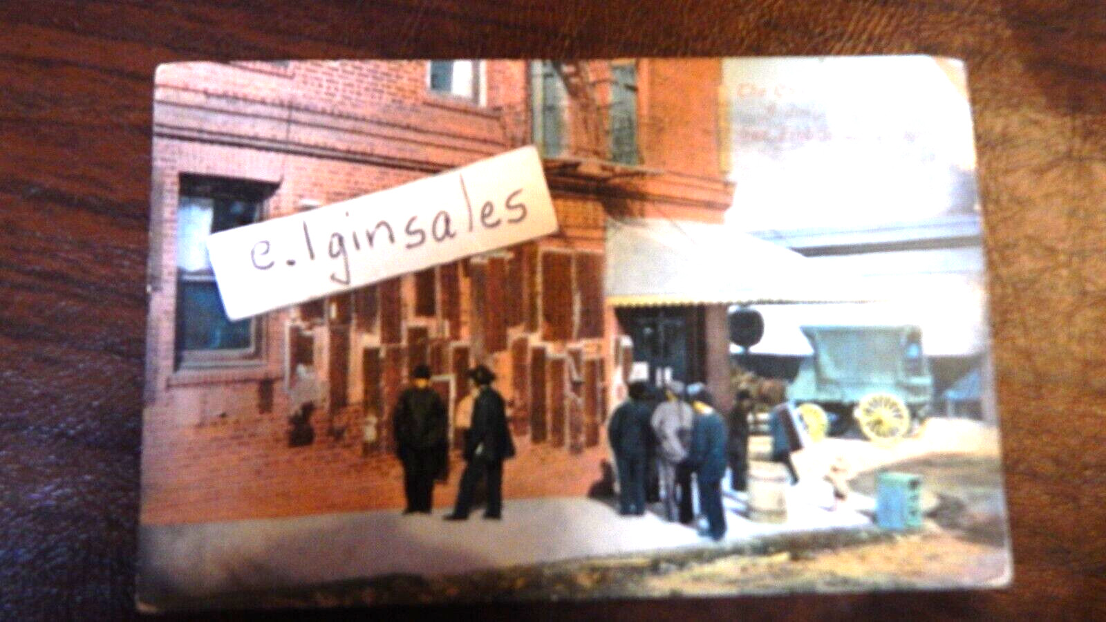 China Town in San Franciso – Chinese Bulletin Board – Post Card 1910
