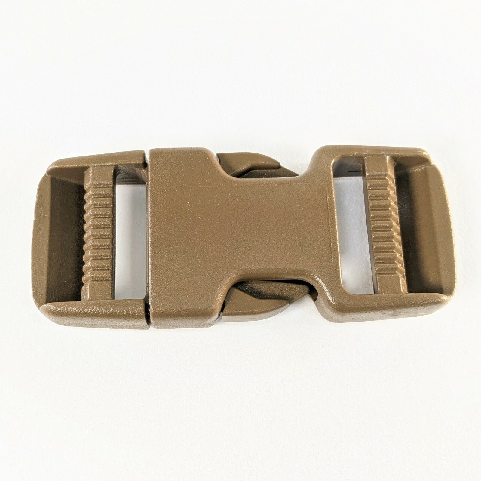 (2 Pack) 1” inch(25mm) Quick Side Release Buckle – Dual-Side Adjust – USA Made 