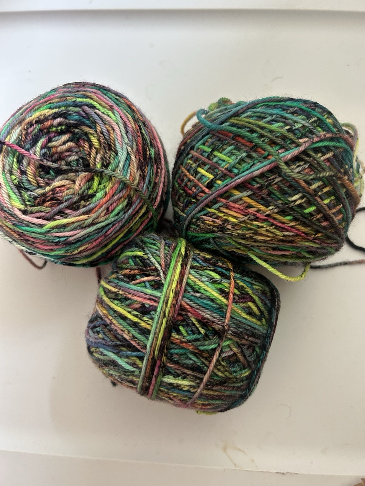 Madeline Tosh DK Superwash Merino 3 Balls Electric Rainbow