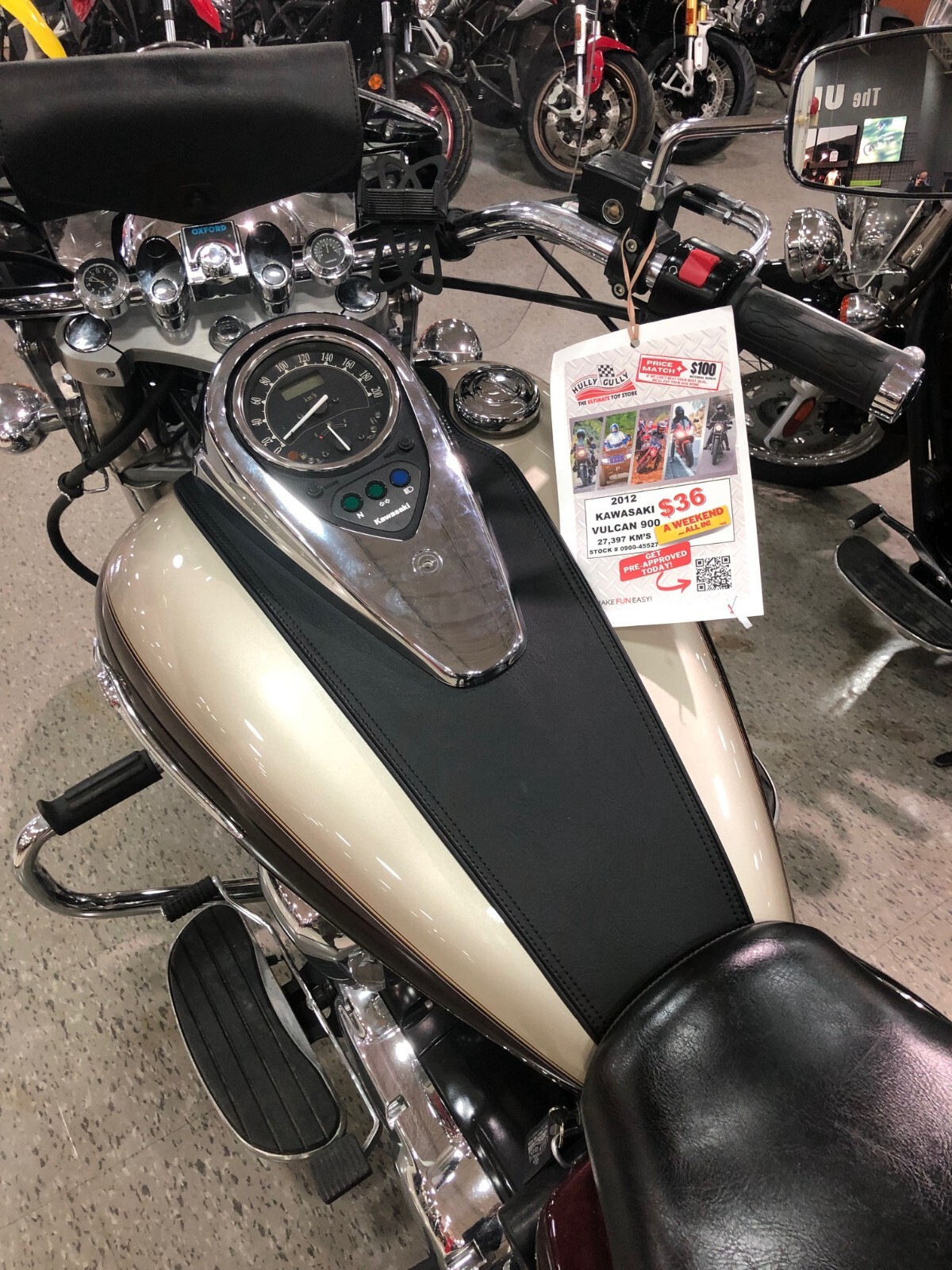 KAWASAKI VN 900 Classic / Custom / Classic LT tank bib 2005 – CURRENT
