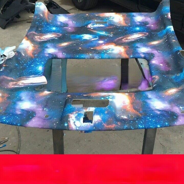 Car Headlining Fabric Star Pattern for Upholstery Auto Interior Home Decor DIY
