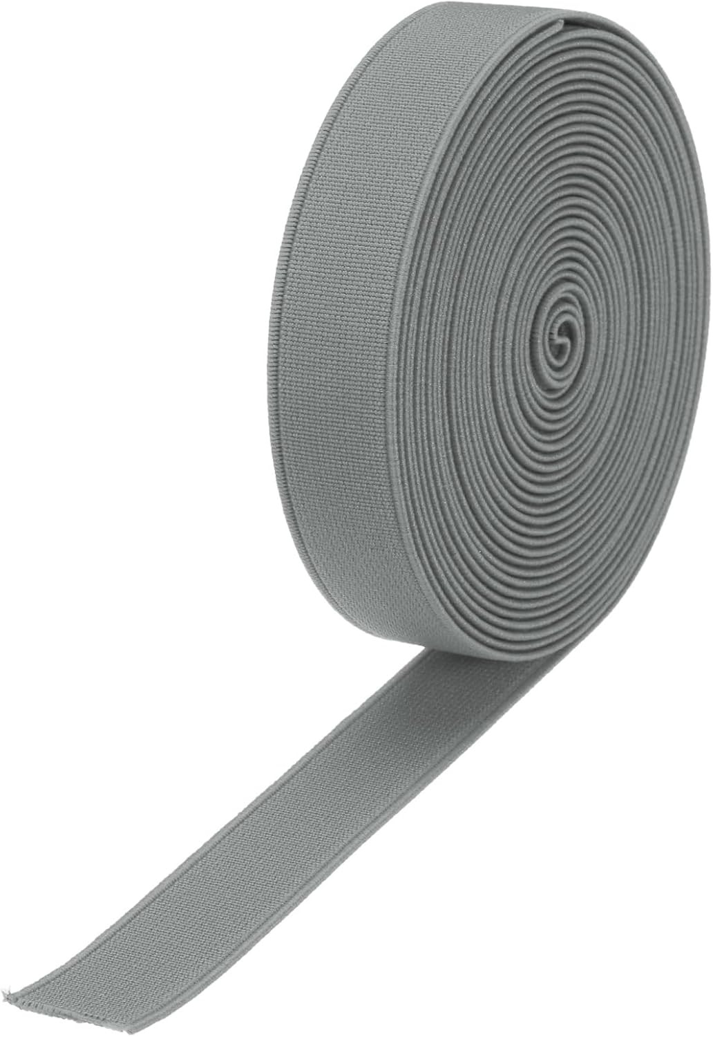 Elastic Bands for Sewing 0.8″(2Cm) 5 Yard Light Grey Knit Elastic Spool High Ela
