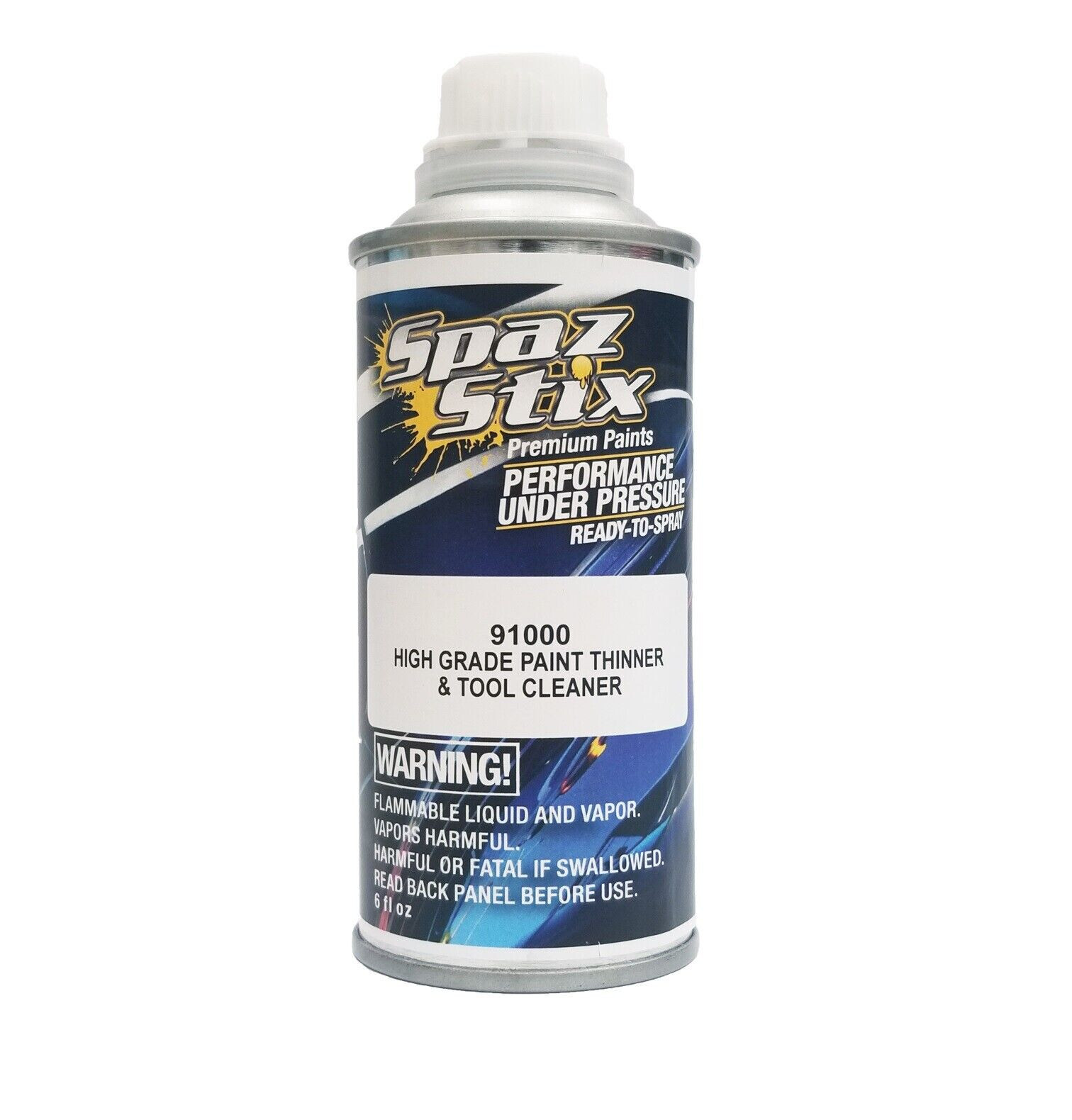 Spaz Stix RC Airbrush and Tool Wash Lacquer Thinner 6oz Can SZX91000 91000