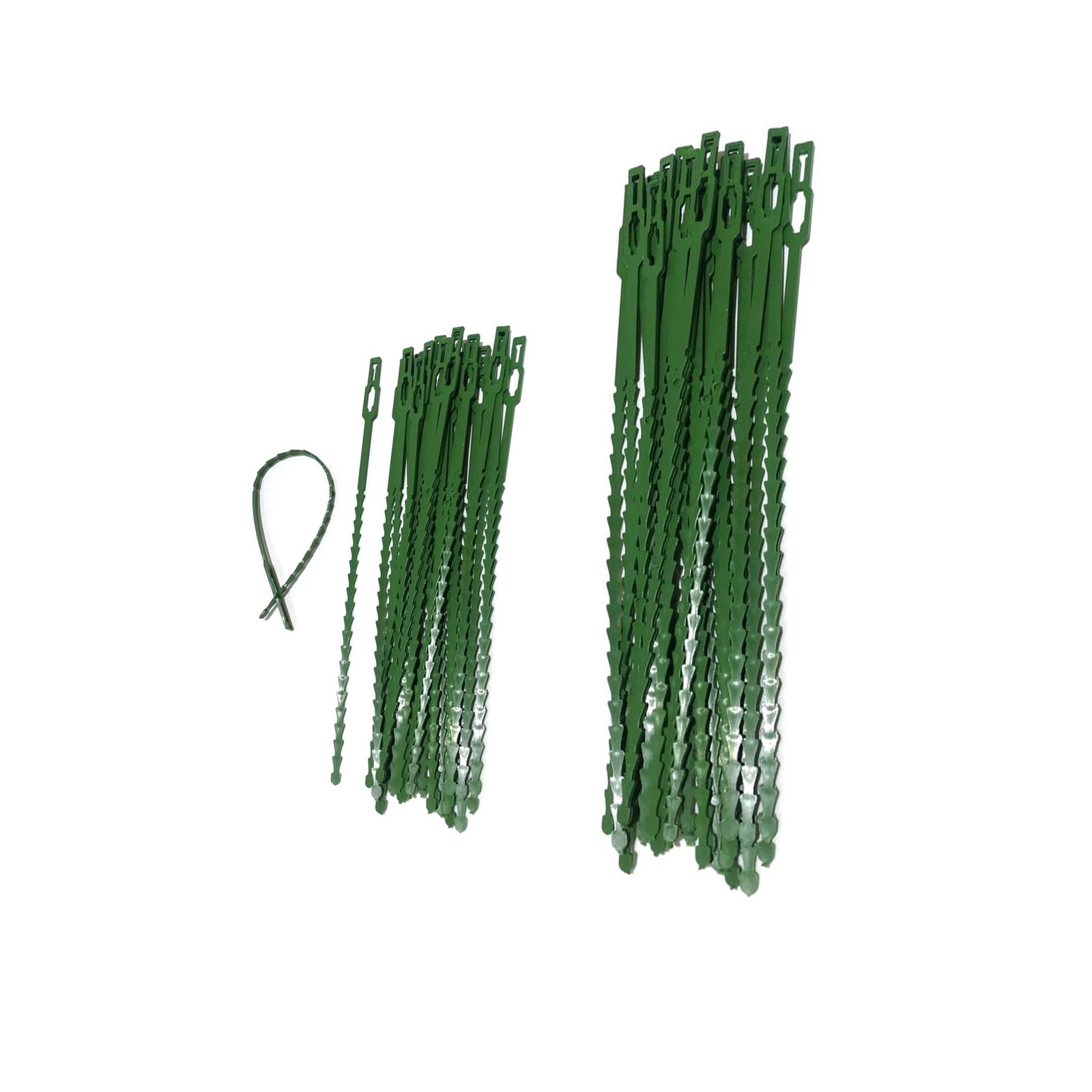 300 PCS Adjustable Plant Ties Flexible Garden Plant Ties, Green Multi-Functio…