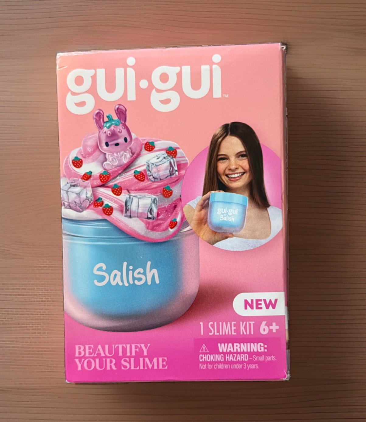 Gui-Gui by Salish Slime Blush Crush Gloss New Sealed