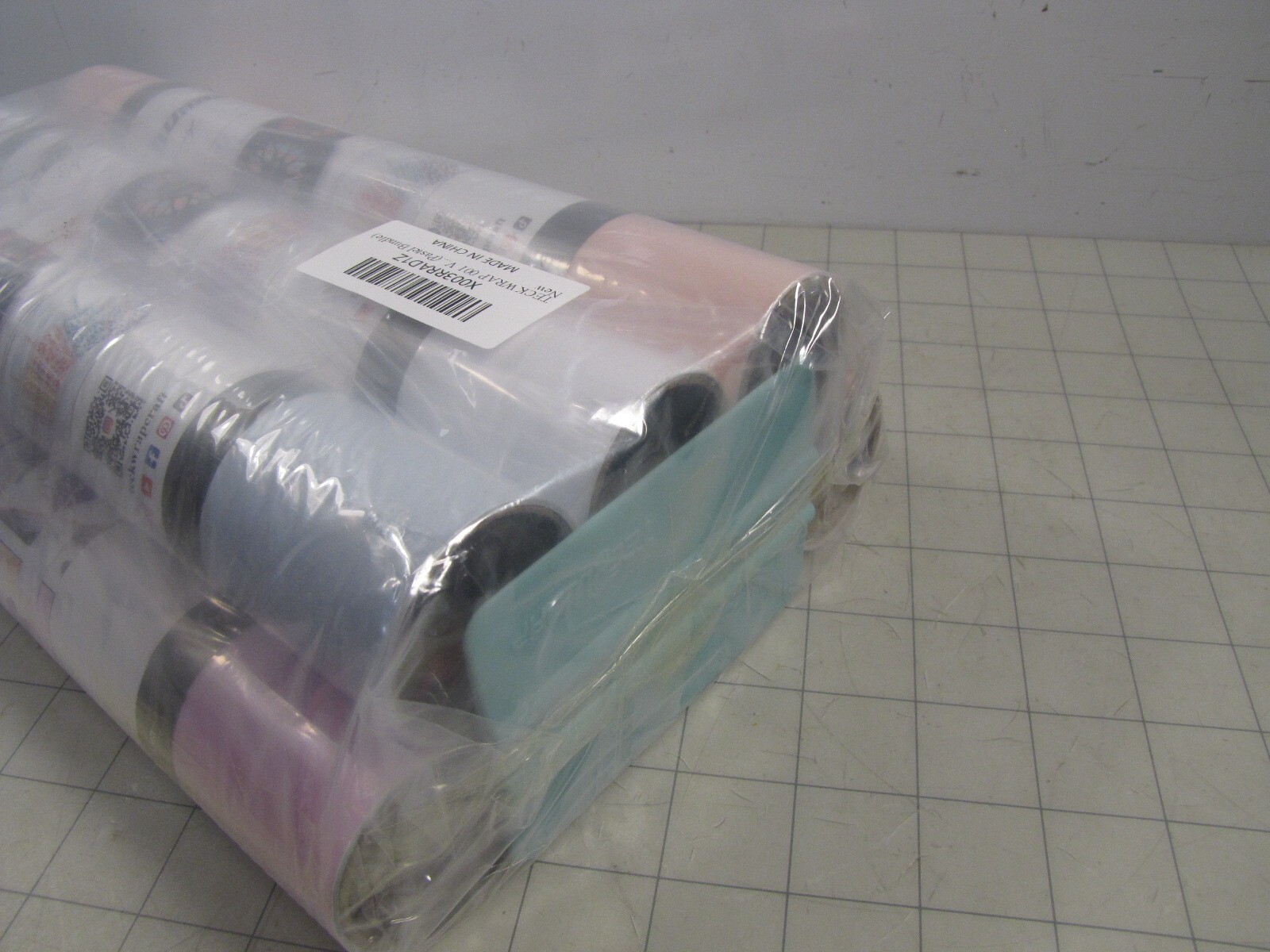 Teckwrap Craft Vinyl 12″x36″ 5- Color Rolls + Transfer Tape Pastel Bundle NEW