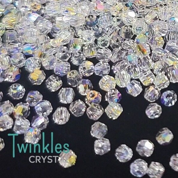 #5000 – 2mm Swarovski Crystal Beads Round Beads Classic Bead – 001AB