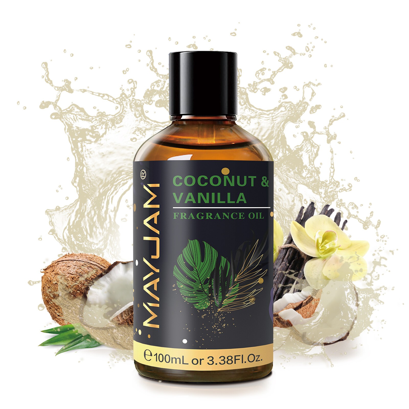 MAYJAM 100ml Fragrance Oil For Soap Home Burning Bath Candle Incense Making Oils