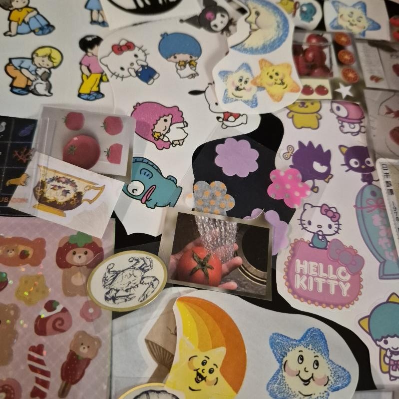 Vintage Modern Sticker Grab Bag Mystery Sandylion Stickii Club Pipsticks