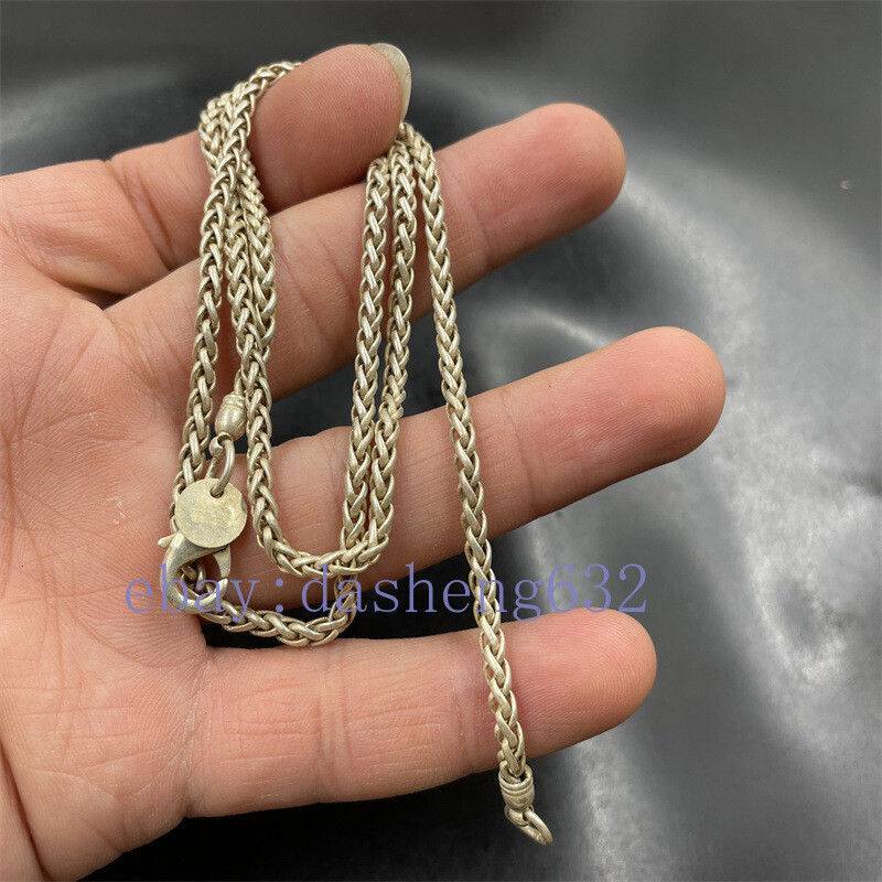 Collection Chinese Carved Long Amulet Necklace