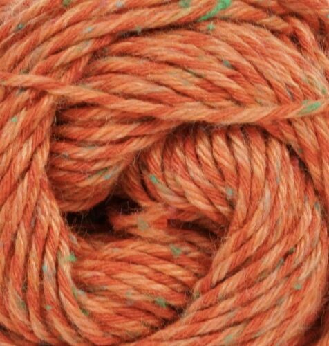 Tatamy Tweed DK Yarn – #1628 Ginger by Kraemer Yarns- (2.8 oz. partial skein)
