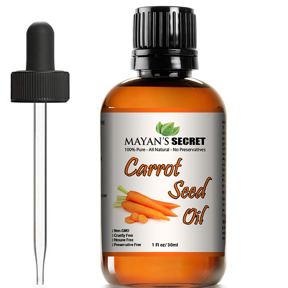 Carrot Seed Essential Oil – 15 mL – 100% Pure and Natural – Free Shipping