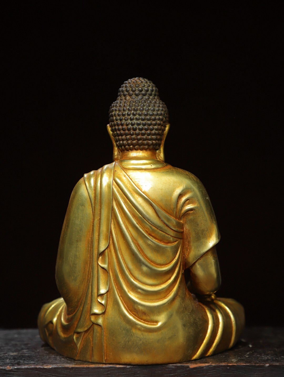 Bronze gilded statue of Amitabha Buddha Buddha statue