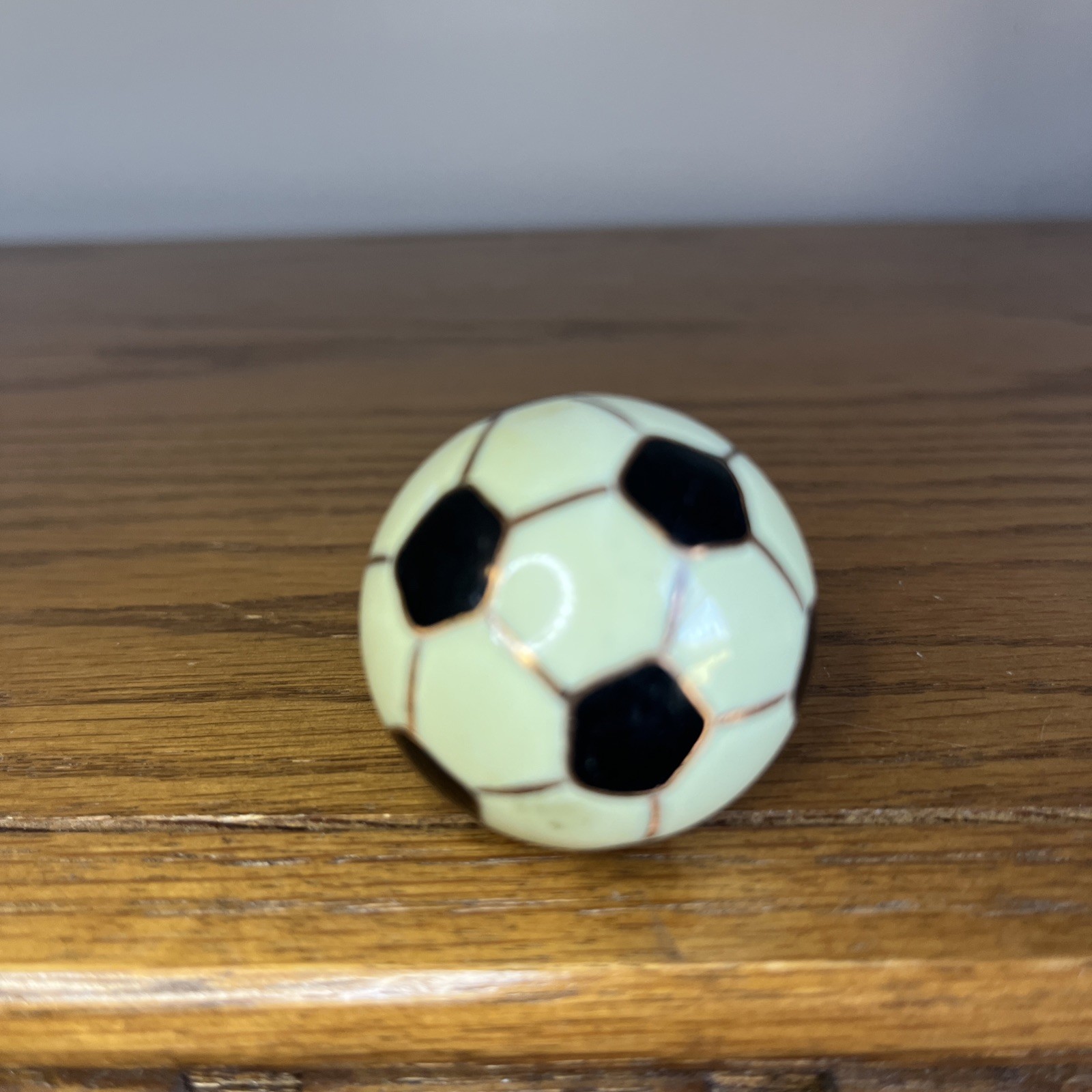 Vintage Shouxing Baoding Iron Ball Direction Medicine Chime Soccer Ball