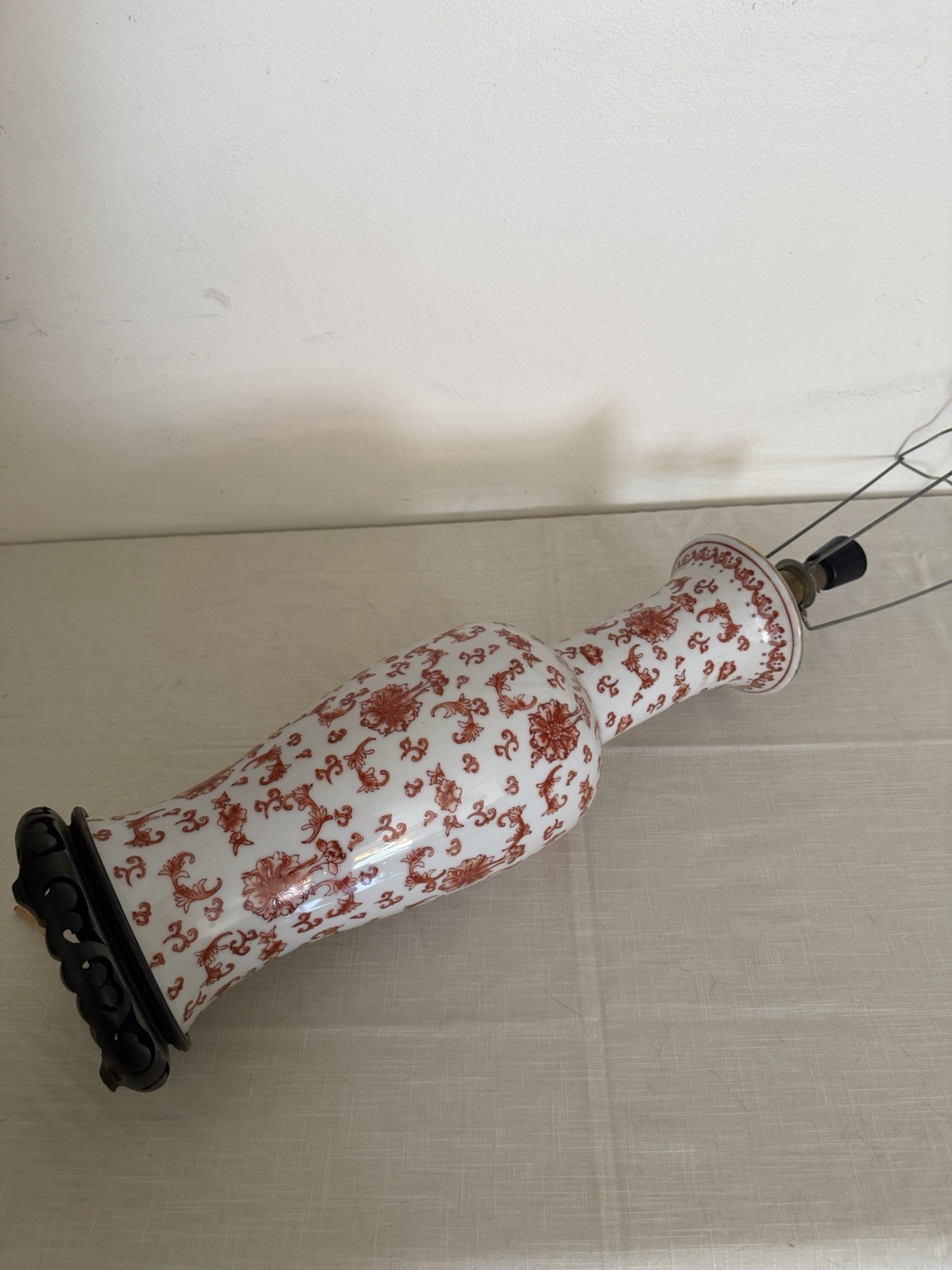 Nice Vintage Chinese Porcelain Vase converted to Lamp