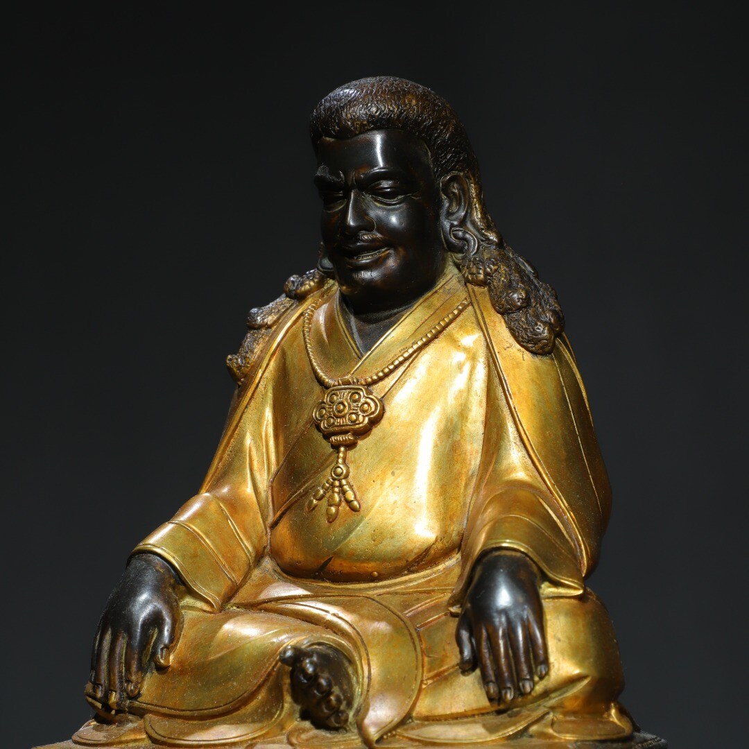 Bronze gilded statue of Malba
