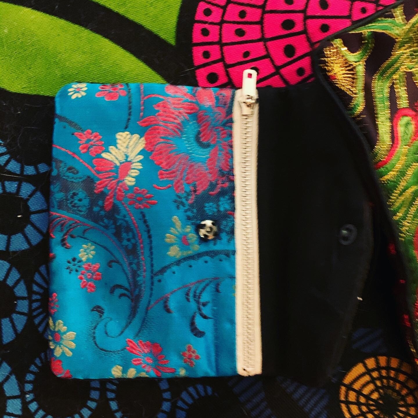 Vintage Lot 1980’s Asian Bag Lot Of 3 Red Black Blue Retail: $68