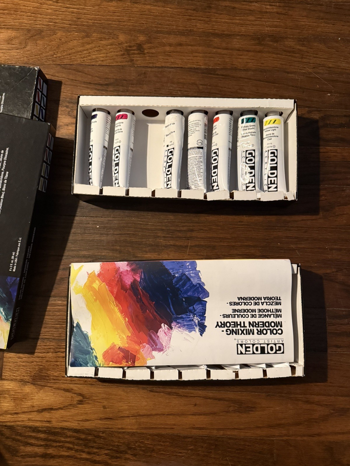LOT OF 23 GOLDEN HEAVY BODY ARTIST COLORS ACRYLIC PAINT 59 ML 2 FL oz good mix