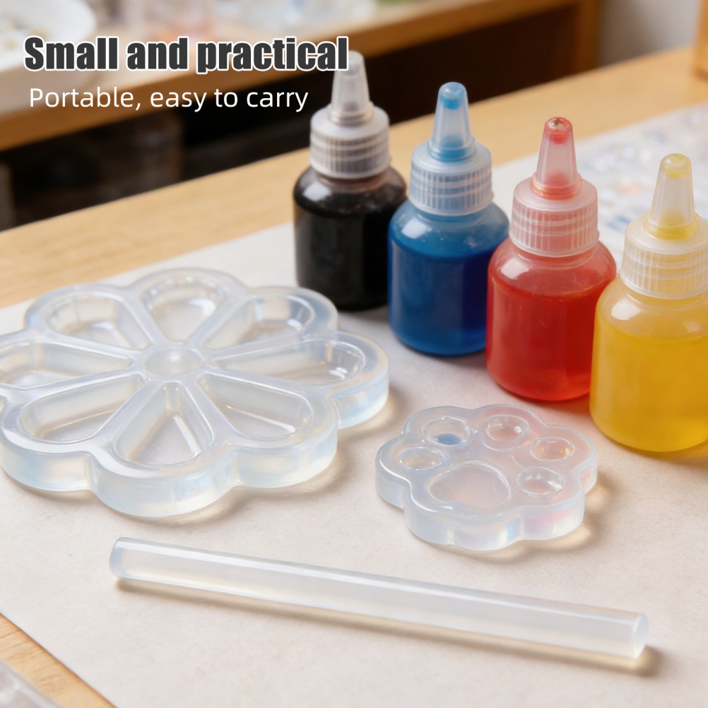 50Pcs High Strength Transparent Hot Glue Sticks Durable Resin for Multi Use