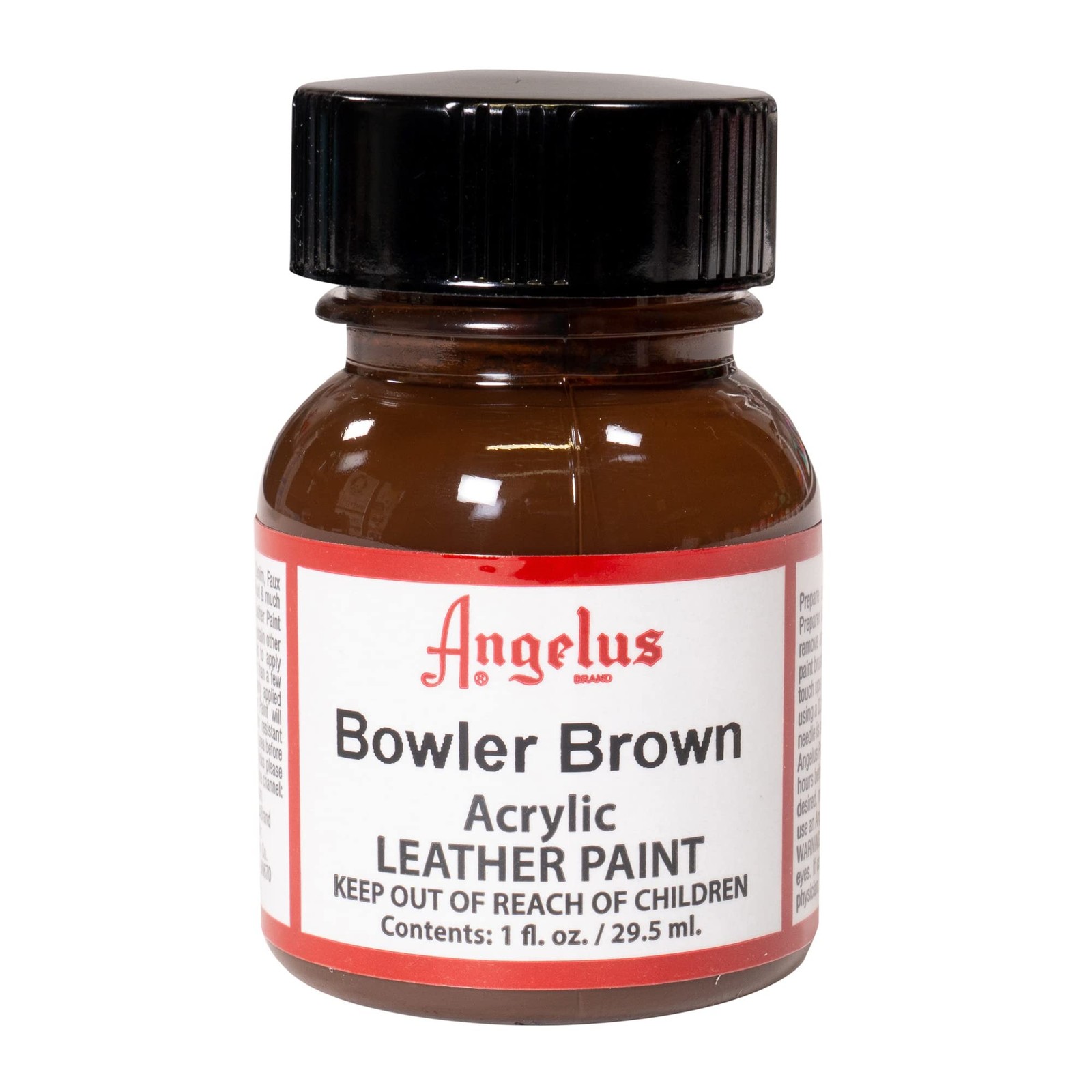 Acrylic Leather Paint 1 Fl Oz pack Of 1 Bowler Brown