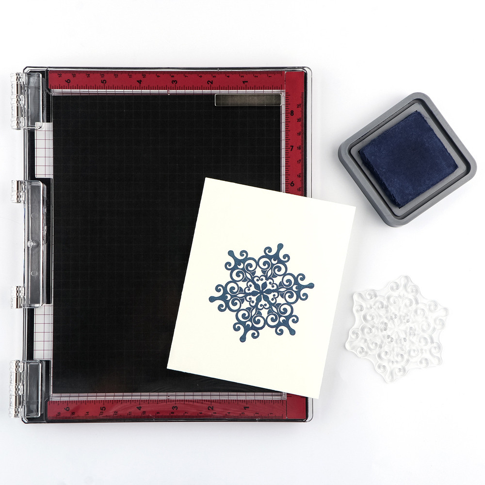 Precision Stamping Tool Stamping Platform For Red Rubber Cling Stamp Clear Stamp