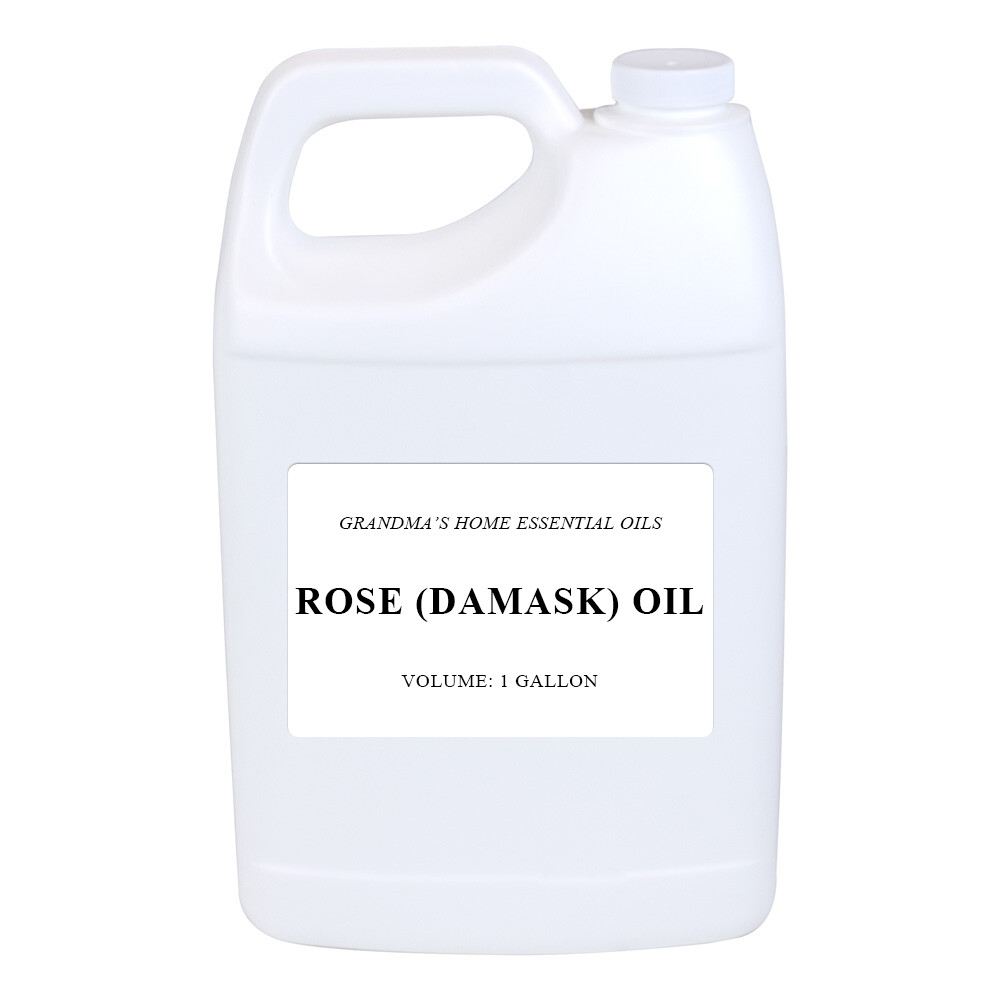 Rose (Damask) Essential Oil 1 Gallon – 100% Pure and Natural – Grandma’s Home