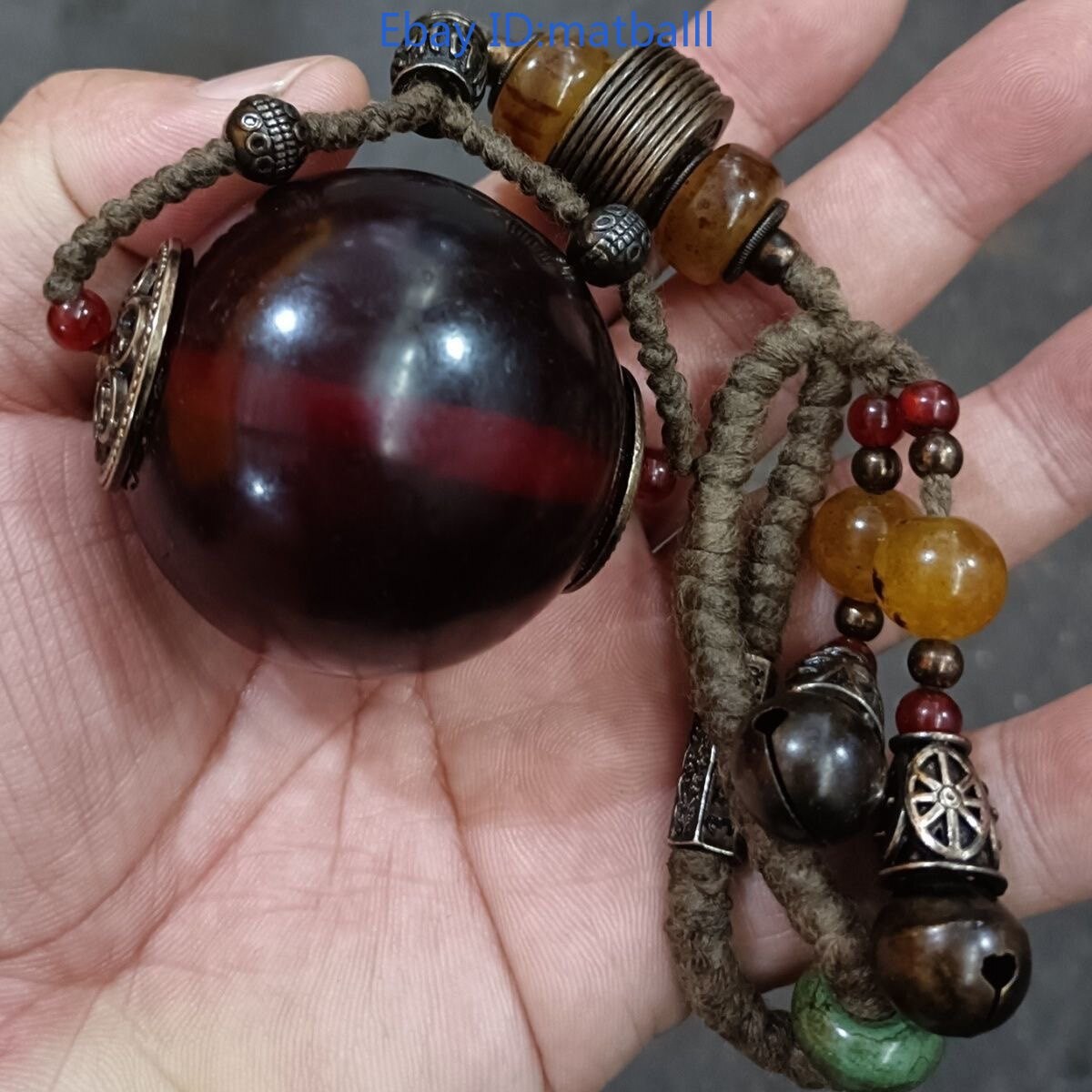 Sea Willow Stone Ethnic Style Hand Piece Single Bead Craft
