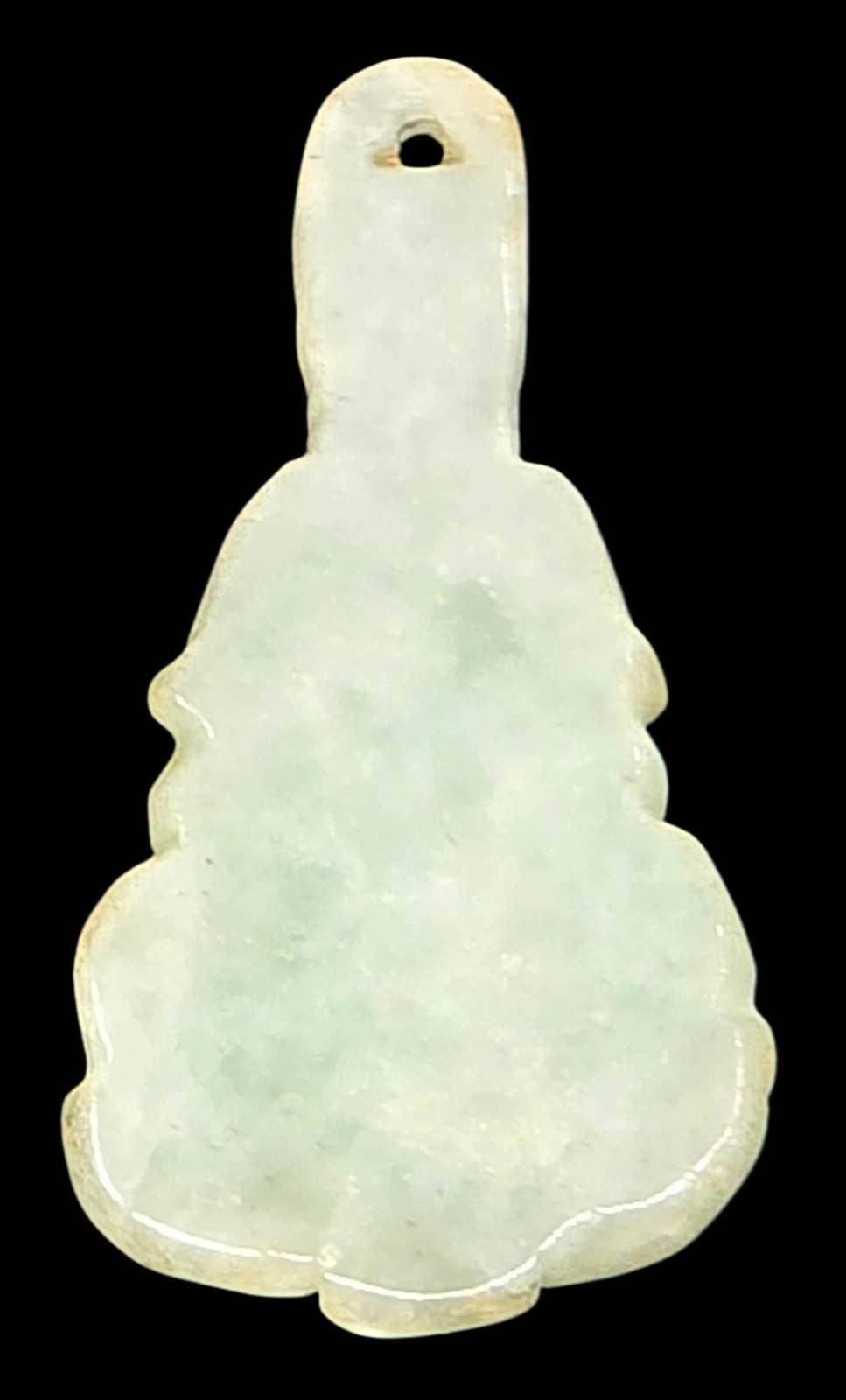 Chinese Hand Carved Icy White Jade Fish Pendant – Symbol of Abundance