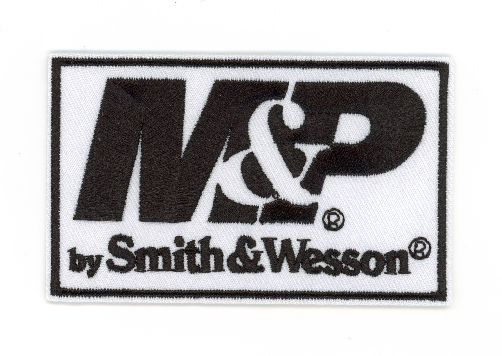 Smith & Wesson M&P Embroidered Iron‑On/Sew‑On Patch – Tactical Apparel Gear