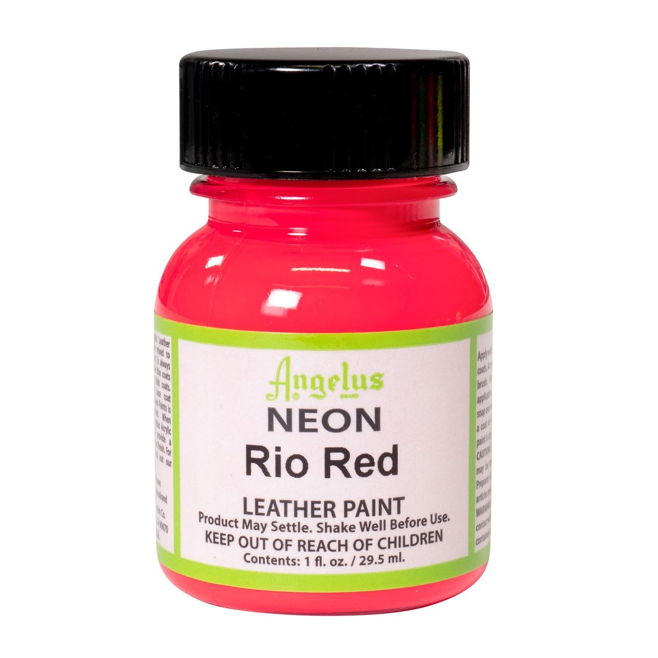 Angelus Neon Acrylic Leather Paint (1 oz) 12 Colors Available