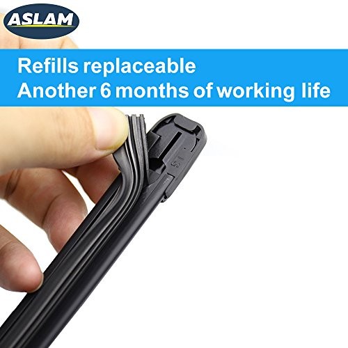 24 and 18 Inch Front Windshield Wipers Blades | Streak-Free & Quiet Durable