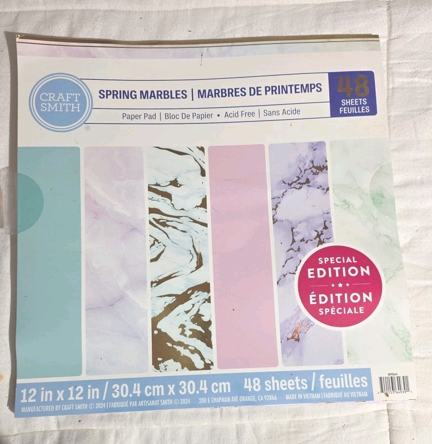 scrap book paper 12 X 12 Paper pad 48 pages