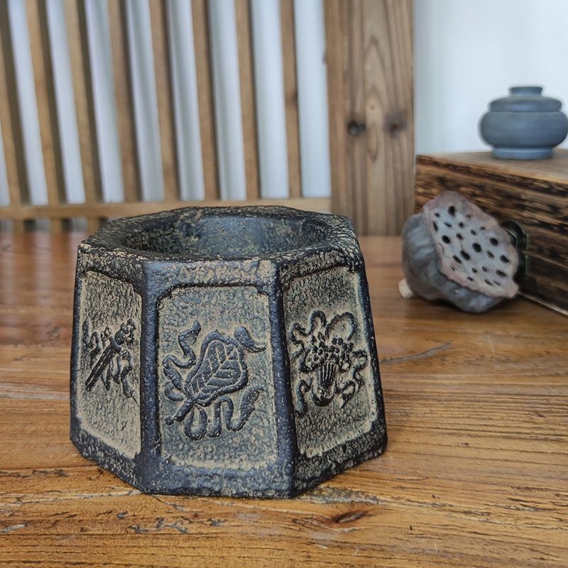 New Stone-like Ashtray Classic Chinese Art Storage Tea Canister