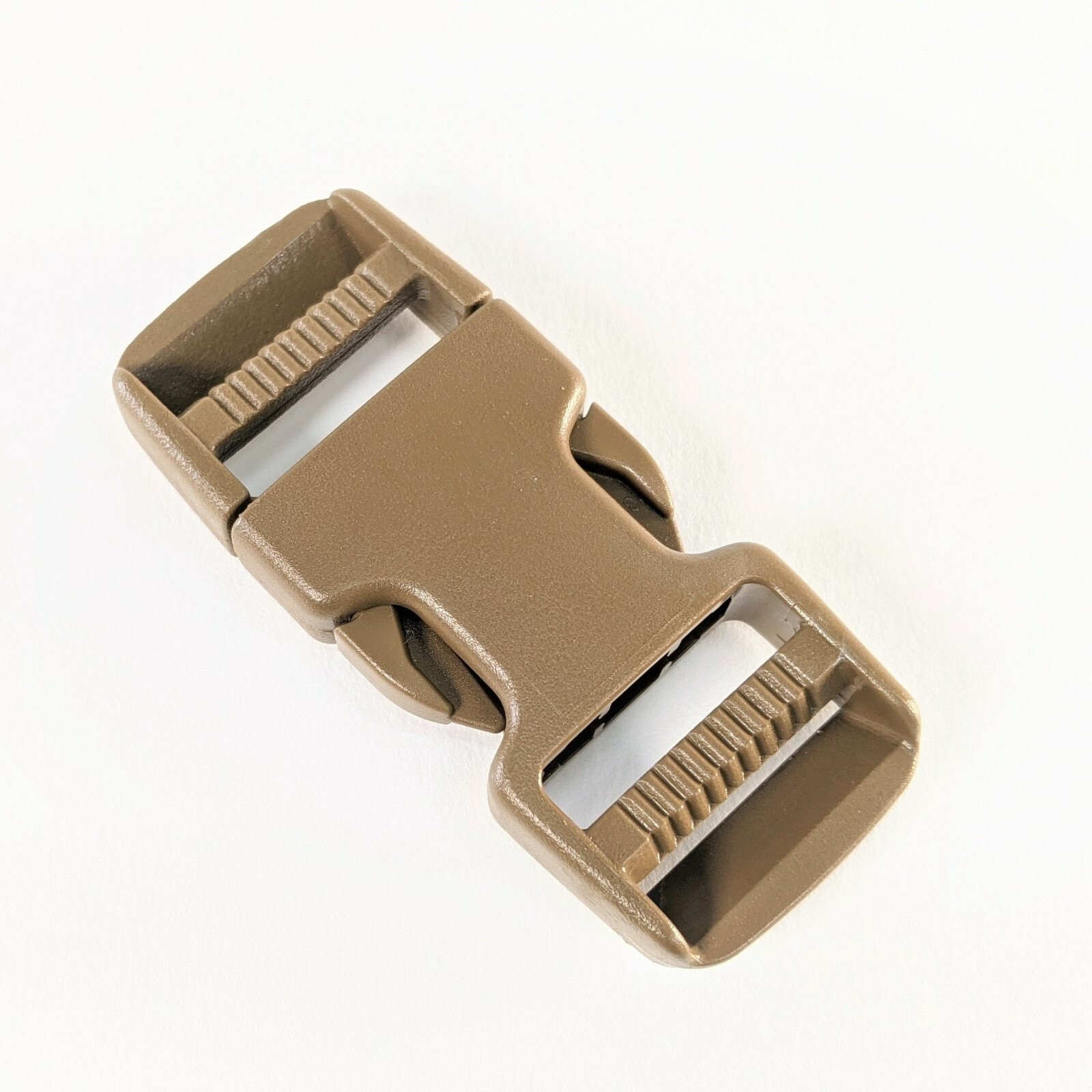 (2 Pack) 1” inch(25mm) Quick Side Release Buckle – Dual-Side Adjust – USA Made 
