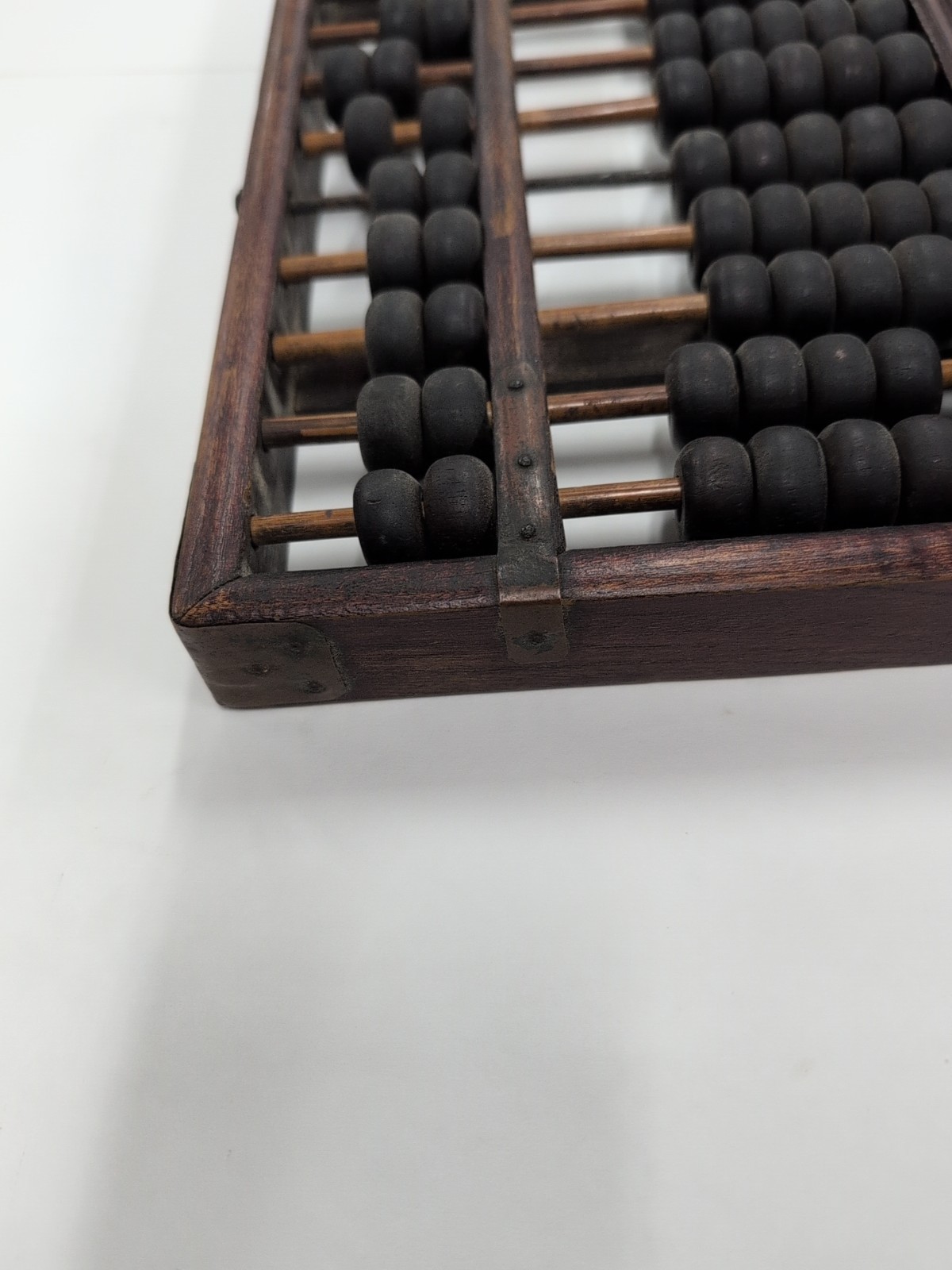 Vintage Antique Chinese Abacus, Made Of Solid Hardwood