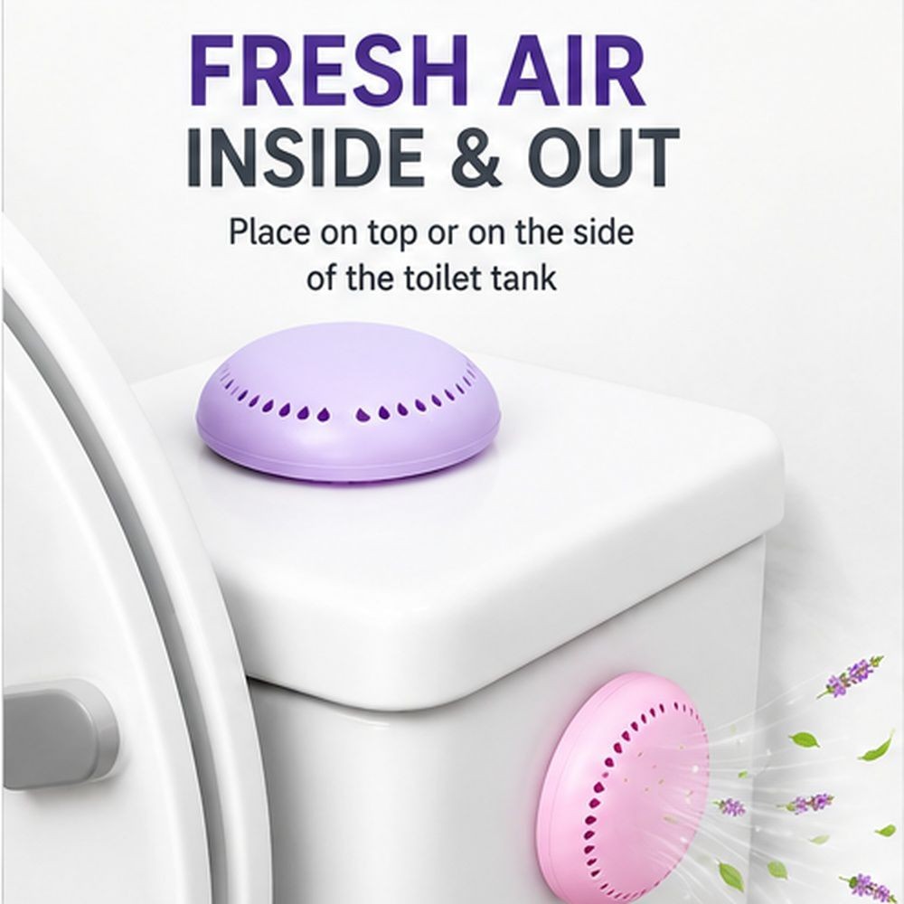 Bathroom Air Freshener Toilet Deodorizer Solid Aromatherapy Fragrance