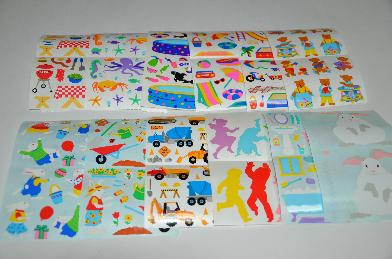 Mrs. Grossman Stickers Construction Park Beach Pool You Choose