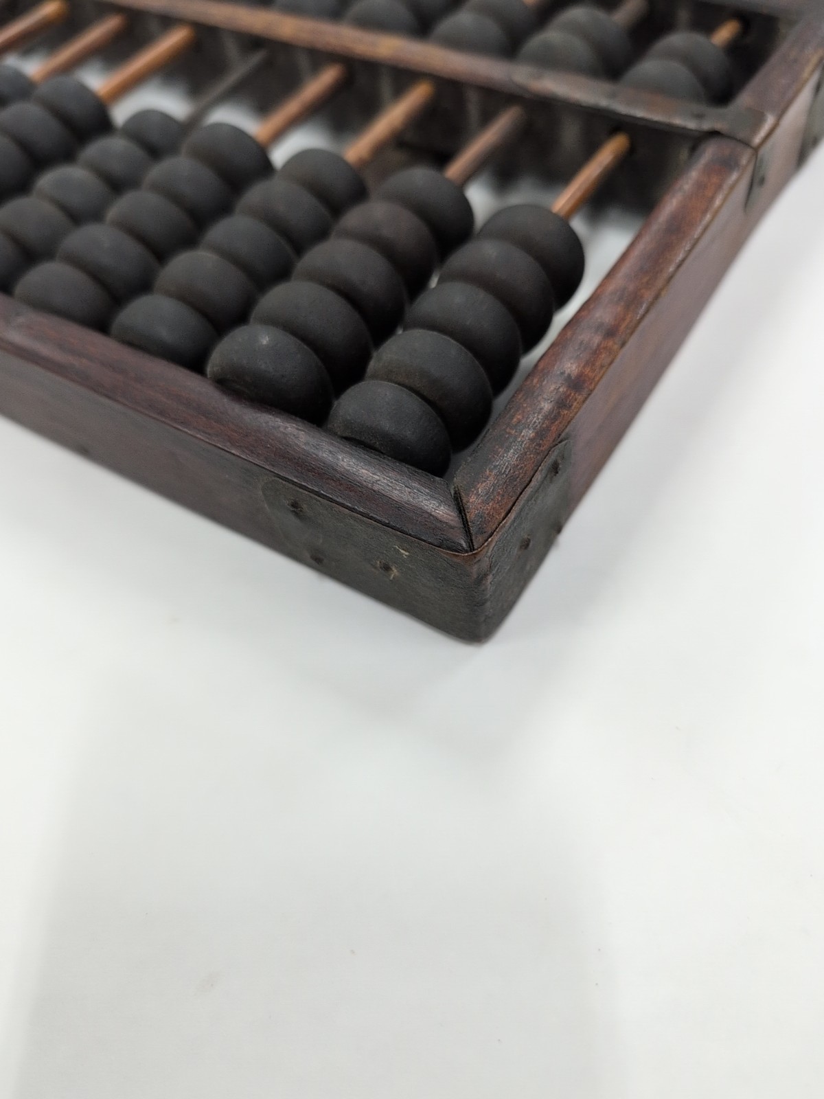 Vintage Antique Chinese Abacus, Made Of Solid Hardwood
