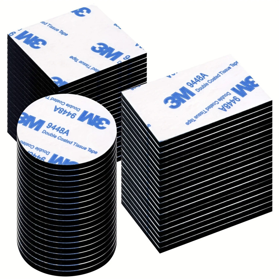30pcs Double Sided Adhesive Tape: Strong Mounting Wall Tape for Home & Car – NEW