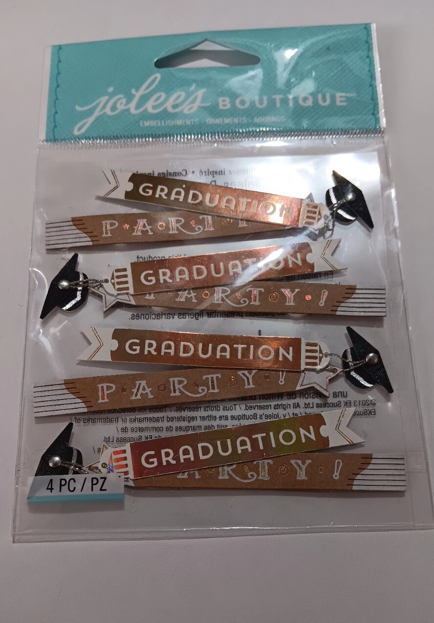 Jolee’s Boutique GRADUATION-THEMED Dimensional Stickers –